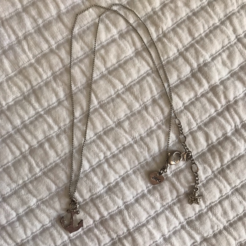 American Eagle Outfitters anchor necklace